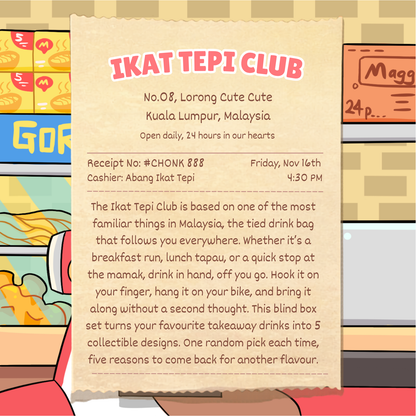 Ikat Tepi Club Mystery Plush Blind Box